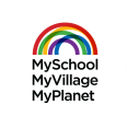 MySchool MyVillage MyPlanet logo